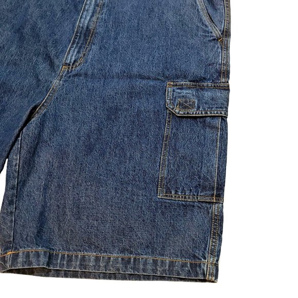 King Size Brand Mens Cargo Shorts Size 44 Elastic on Sides of Waist Band EUC - Picture 2 of 5